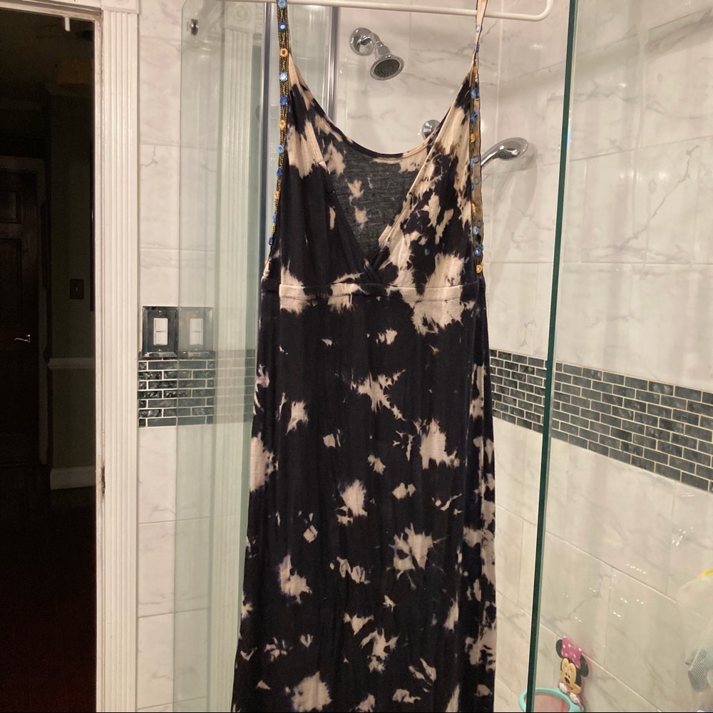 Ecote Maxi Tie Dye Dress